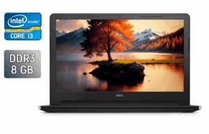 Ноутбук Б-клас Dell Inspiron 15-3558 / 15.6" (1366x768) TN / Intel Core i3-5005U (2 (4) ядра по 2.0 GHz) / 8 GB DDR3 / 240 GB SSD / Intel HD Graphics 5500 / WebCam / Windows 10