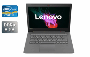 Ноутбук Б-клас Lenovo IdeaPad V330-14IKB / 14" (1920x1080) TN / Intel Core i5-8250U (4 (8) ядра по 1.6 - 3.4 GHz) / 8 GB DDR4 / 256 GB SSD / Intel UHD Graphics 620 / HDMI / WebCam