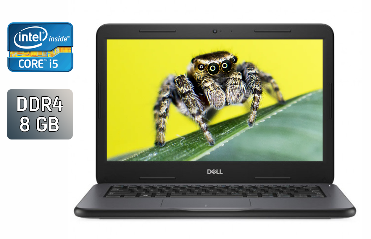 Ноутбук Dell Latitude 3300 / 13.3" (1366x768) TN / Intel Core i5-8250U (4 (8) ядра по 1.6 - 3.4 GHz) / 8 GB DDR4 / 240 GB SSD / Intel HD Graphics 620 / WebCam / Windows 10