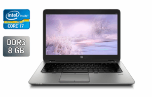 Ноутбук HP EliteBook 840 G1 / 14" (1366x768) TN / Intel Core i7-4600U (2 (4) ядра по 2.1 - 3.3 GHz) / 8 GB DDR3 / 240 GB SSD / Intel HD Graphics 4400 / Fingerprint / HDMI / Windows 10