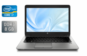 Ноутбук HP EliteBook 840 G1 / 14" (1366x768) TN / Intel Core i7-4600U (2 (4) ядра по 2.1 - 3.3 GHz) / 8 GB DDR3 / 240 GB SSD / Intel HD Graphics 4400 / Fingerprint / WebCam / Windows 10