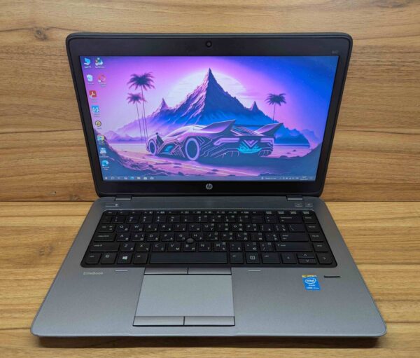 Ноутбук HP EliteBook 840 G1 / 14" (1600x900) TN / Intel Core i7-4600U (2 (4) ядра по 2.1 - 3.3 GHz) / 8 GB DDR3 / 240 GB SSD / Intel HD Graphics 4400 / Fingerprint / WebCam / Windows 10 - Зображення 2