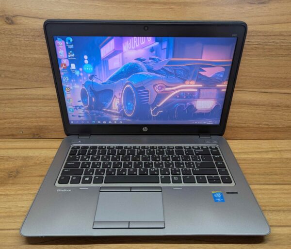 Ноутбук HP EliteBook 840 G2 / 14" (1366x768) TN / Intel Core i7-5600U (2 (4) ядра по 2.6 - 3.2 GHz) / 8 GB DDR3 / 240 GB SSD / Intel HD Graphics 5500 / WebCam / Fingerprint / Windows 10 - Зображення 2
