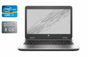 Ноутбук HP ProBook 640 G2 / 14" (1920x1080) IPS / Intel Core i7-6600U (2 (4) ядра по 2.6 - 3.4 GHz) / 8 GB DDR4 / 240 GB SSD / Intel HD Graphics 520 / TouchID / WebCam / Windows 10
