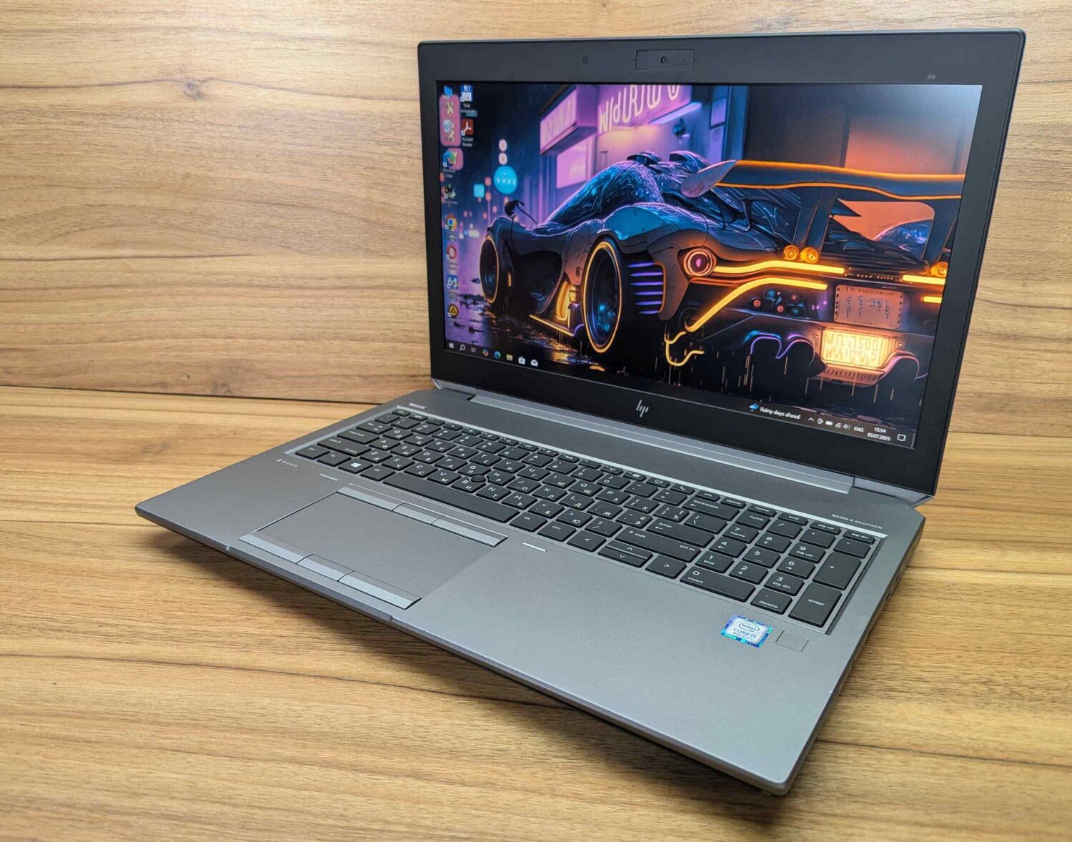 Ноутбук робоча станція HP zBook 15 G5 / 15.6" (1920x1080) IPS / Intel Core i5-8300H (4 (8) ядра по 2.3 - 4.0 GHz) / 16 GB DDR4 / 480 GB SSD / Intel UHD Graphics 630 / TouchID / WebCam / Windows 10 - Зображення 11