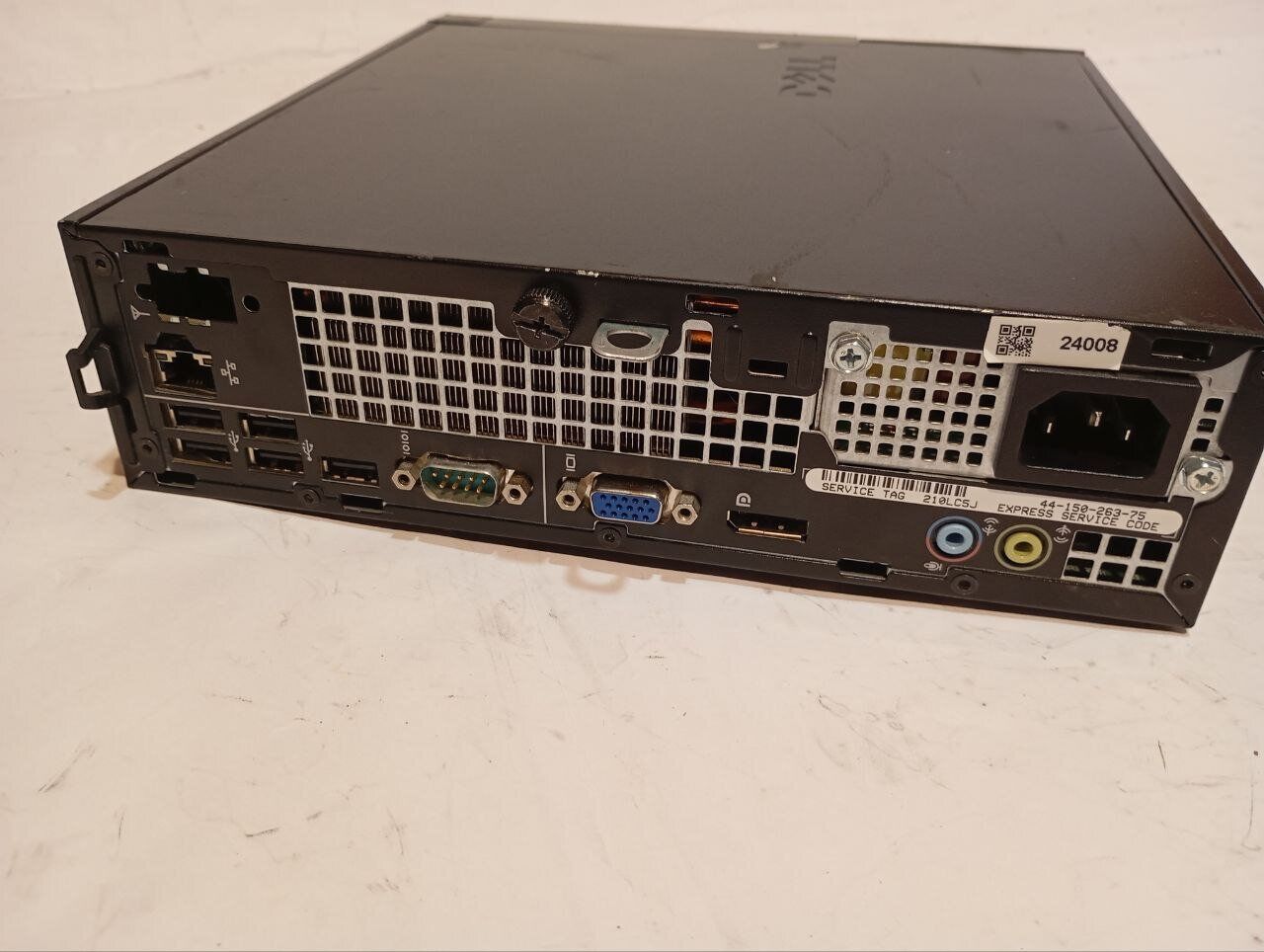 ПК Б-клас Dell OptiPlex 790 USFF / Intel Core i5-2400S (4 ядра по 2.5 - 3.3 GHz) / 8 GB DDR3 / 500 GB HDD / Intel HD Graphics 2000 / DVD-RW - Зображення 5