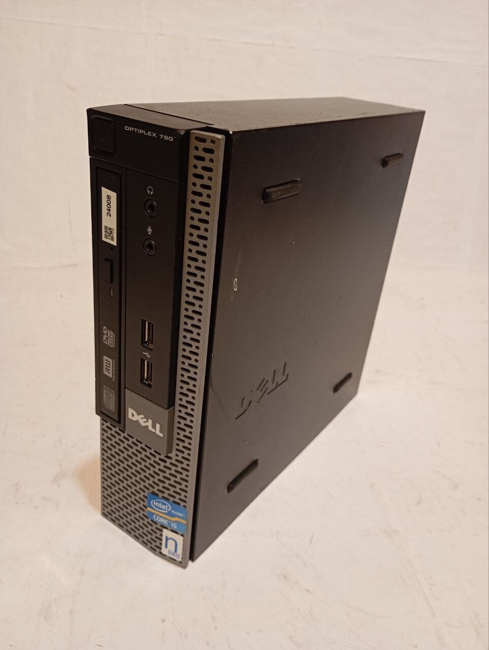 ПК Б-клас Dell OptiPlex 790 USFF / Intel Core i5-2400S (4 ядра по 2.5 - 3.3 GHz) / 8 GB DDR3 / 500 GB HDD / Intel HD Graphics 2000 / DVD-RW - Зображення 4