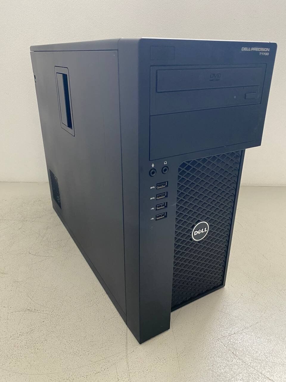 Робоча станція Dell Precision T1700 Tower / Intel Core i7-4790 (4 (8) ядра по 3.6 - 4.0 GHz) / 16 GB DDR3 / 256 GB SSD / AMD Radeon HD 6750, 1 GB GDDR5, 128-bit / DVD-ROM - Зображення 3