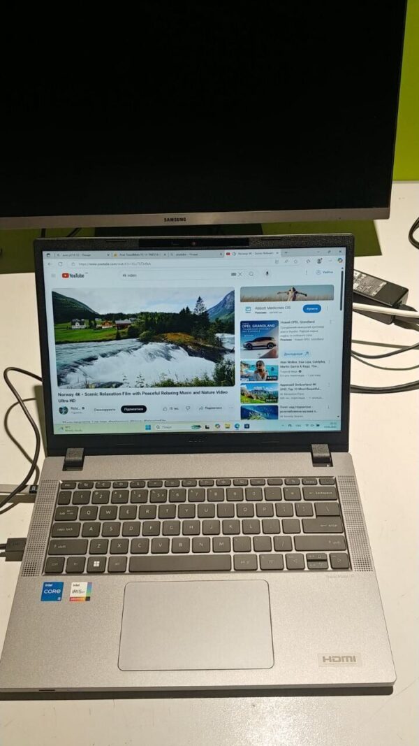 Ультрабук Б-клас Acer TravelMate P214-55-58BP / 14" (1920x1200) IPS / Intel Core i5-1335U (10 (12) ядер по 3.4 - 4.6 GHz) / 16 GB DDR4 / 512 GB SSD / Intel Iris Xe Graphics / Webcam - Зображення 11