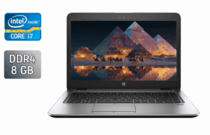 Ультрабук Б-клас HP EliteBook 840 G4 / 14" (1366x768) TN / Intel Core i7-7600U (2 (4) ядра по 2.8 - 3.9 GHz) / 8 GB DDR4 / 240 GB SSD / Intel HD Graphics 620 / WebCam / Fingerprint / Windows 10