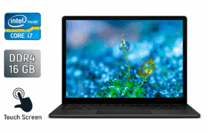Ультрабук Б-клас Microsoft Surface Laptop 4 / 13.5" (2256x1504) IPS Touch / Intel Core i7-1185G7 (4 (8) ядра по 3.0 - 4.8 GHz) / 16 GB DDR4 / 256 GB SSD / Intel Iris Xe Graphics / USB Type-C