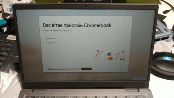 Ультрабук Dell Latitude 3445 / 14" (1920x1080) IPS / AMD Ryzen 3 7320C (4 (8) ядра по 2.4 - 4.1 GHz) / 8 GB DDR4 / 256 GB SSD / AMD Radeon 610M / WebCam / ChromeOS - Зображення 3