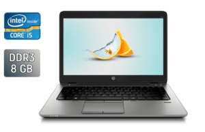 Ультрабук HP EliteBook 840 G1 / 14" (1366x768) TN / Intel Core i5-4300U (2 (4) ядра по 1.9 - 2.9 GHz) / 8 GB DDR3 / 240 GB SSD / Intel HD Graphics 4400 / WebCam / TouchID / Windows 10