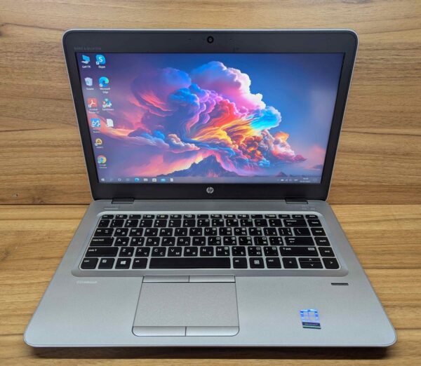 Ультрабук HP EliteBook 840 G3 / 14" (1920x1080) IPS / Intel Core i5-6300U (2 (4) ядра по 2.4 - 3.0 GHz) / 8 GB DDR4 / 240 GB SSD / Intel HD Graphics 520 / HDMI / TouchID / Windows 10 - Зображення 2