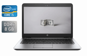 Ультрабук HP EliteBook 840 G4 / 14" (1920x1080) IPS / Intel Core i5-7200U (2 (4) ядра по 2.5 - 3.1 GHz) / 8 GB DDR4 / 240 GB SSD / Intel HD Graphics 520 / WebCam / Fingerprint / Windows 10