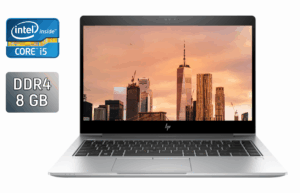 Ультрабук HP EliteBook 840 G5 / 14" (1920x1080) IPS / Intel Core i5-7200U (2 (4) ядра по 2.5 - 3.1 GHz) / 8 GB DDR4 / 240 GB SSD / Intel UHD Graphics 620 / WebCam / Fingerprint / Windows 10