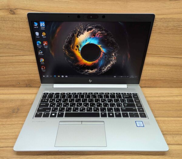 Ультрабук HP EliteBook 840 G5 / 14" (1920x1080) IPS / Intel Core i5-7300U (2 (4) ядра по 2.6 - 3.5 GHz) / 8 GB DDR4 / 240 GB SSD / Intel UHD Graphics 620 / WebCam / Fingerprint / Windows 10 - Зображення 2