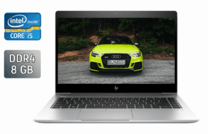 Ультрабук HP EliteBook 840 G5 / 14" (1920x1080) IPS / Intel Core i5-7300U (2 (4) ядра по 2.6 - 3.5 GHz) / 8 GB DDR4 / 240 GB SSD / Intel UHD Graphics 620 / WebCam / Fingerprint / Windows 10