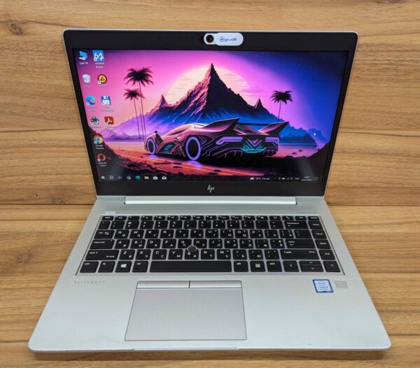 Ультрабук HP EliteBook 840 G6 / 14" (1920x1080) IPS / Intel Core i5-8265U (4 (8) ядра по 1.6 - 3.9 GHz) / 16 GB DDR4 / 512 GB SSD / Intel UHD Graphics 620 / TouchID / HDMI / Windows 10 - Зображення 2