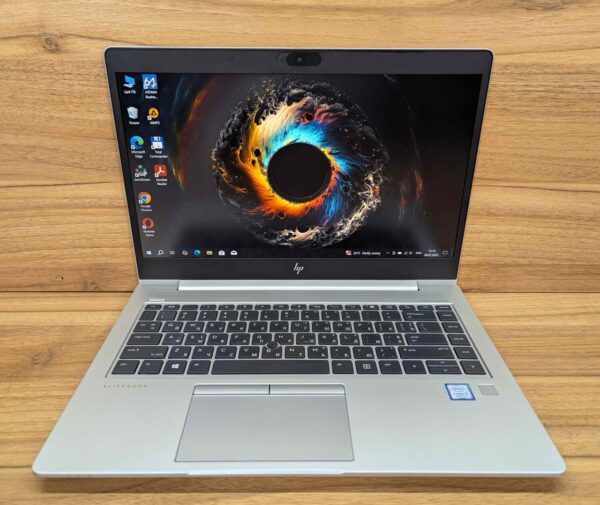 Ультрабук HP EliteBook 840 G6 / 14" (1920x1080) IPS / Intel Core i5-8265U (4 (8) ядра по 1.6 - 3.9 GHz) / 16 GB DDR4 / 512 GB SSD / Intel UHD Graphics 620 / TouchID / WebCam / Windows 10 - Зображення 2