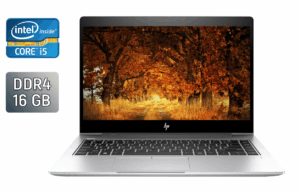 Ультрабук HP EliteBook 840 G6 / 14" (1920x1080) IPS / Intel Core i5-8265U (4 (8) ядра по 1.6 - 3.9 GHz) / 16 GB DDR4 / 512 GB SSD / Intel UHD Graphics 620 / TouchID / WebCam / Windows 10