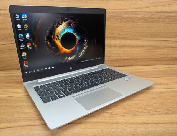 Ультрабук HP EliteBook 840 G6 / 14" (1920x1080) IPS / Intel Core i5-8265U (4 (8) ядра по 1.6 - 3.9 GHz) / 16 GB DDR4 / 512 GB SSD / Intel UHD Graphics 620 / TouchID / WebCam / Windows 10 - Зображення 4