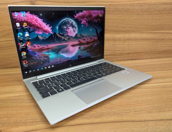 Ультрабук HP EliteBook 840 G7 / 14" (1920x1080) IPS / Intel Core i7-10610U (4 (8) ядра по 1.8 - 4.9 GHz) / 8 GB DDR4 / 512 GB SSD / Intel UHD Graphics / TouchID / WebCam / Windows 10 - Зображення 4