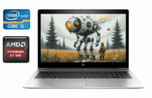Ультрабук HP EliteBook 850 G5 / 15.6" (1920x1080) IPS / Intel Core i5-8250U (4 (8) ядра по 1.6 - 3.4 GHz) / 16 GB DDR4 / 512 GB SSD / AMD Radeon RX 540, 2 GB GDDR5, 128-bit / WebCam / Fingerprint / Windows 10