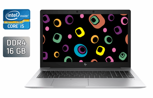 Ультрабук HP EliteBook 850 G6 / 15.6" (1920x1080) IPS / Intel Core i5-8265U (4 (8) ядра по 1.6 - 3.9 GHz) / 16 GB DDR4 / 1000 GB SSD / Intel UHD Graphics 620 / Fingerprint / WebCam / Windows 10