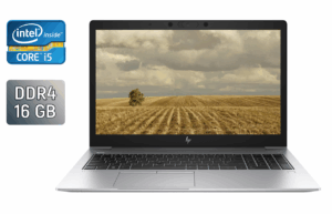 Ультрабук HP EliteBook 850 G6 / 15.6" (1920x1080) IPS / Intel Core i5-8365U (4 (8) ядра по 1.6 - 4.1 GHz) / 16 GB DDR4 / 512 GB SSD / Intel UHD Graphics / WebCam / HDMI / Windows 10
