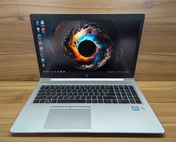Ультрабук HP EliteBook 850 G6 / 15.6" (1920x1080) IPS / Intel Core i5-8365U (4 (8) ядра по 1.6 - 4.1 GHz) / 16 GB DDR4 / 512 GB SSD / Intel UHD Graphics / WebCam / HDMI / Windows 10 - Зображення 2