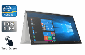 Ультрабук HP EliteBook x360 830 G8 / 13.3" (1920x1080) IPS Touch / Intel Core i5-1145G7 (4 (8) ядра по 2.6 - 4.4 GHz) / 16 GB DDR4 / 512 GB SSD / Intel Iris Xe Graphics / WebCam / TouchID / Windows 11