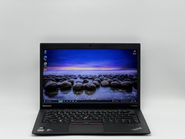 Ультрабук Lenovo ThinkPad X1 Carbon (1st Gen) / 14" (1600x900) IPS / Intel Core i7-3667U (2 (4) ядра по 2.0 - 3.2 GHz) / 4 GB DDR3 / 240 GB SSD / Intel HD Graphics 4000 / WebCam - Зображення 2