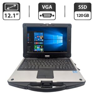 Захищений нетбук-трансформер Terra Mobile Industry 1280 / 12.1" (1280x800) TN / Intel Core i5-3337U (2 (4) ядра по 1.8 - 2.7 GHz) / 6 GB DDR3 / 120 GB SSD / Intel HD Graphics 4000 / WebCam