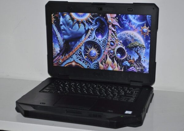 Захищений ноутбук Dell Latitude 5414 Rugged / 14" (1366x768) TN / Intel Core i3-6100U (2 (4) ядра по 2.3 GHz) / 8 GB DDR4 / 256 GB SSD / Intel HD Graphics 520 / WebCam / Windows 11 Pro - Зображення 2