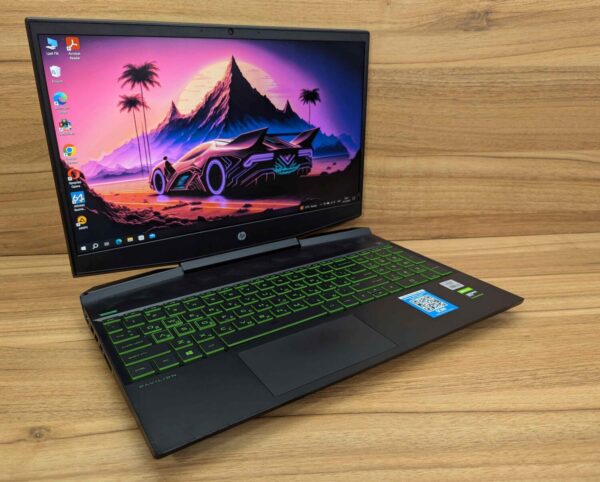 Ігровий ноутбук Б-клас HP Pavilion Gaming 15-dk1056wm / 15.6" (1920x1080) IPS / Intel Core i5-10300H (4 (8) ядра по 2.5 - 4.5 GHz) / 16 GB DDR4 / 512 GB SSD / nVidia GeForce GTX 1650, 4 GB GDDR5, 128-bit / WebCam / Windows 10 - Зображення 4