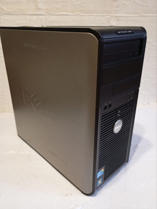 ПК Dell Optiplex 380 Tower / Intel Core 2 Quad Q6600 (4 ядра по 2.4 GHz) / 8 GB DDR3 / 500 GB HDD / Intel GMA Graphics / DVD-RW - Зображення 2