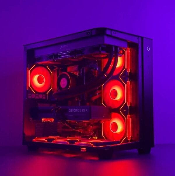 Ігровий ПК Tower / AMD Ryzen 7 7700 (8 (16) ядер по 3.8 - 5.3 GHz) / 32 GB DDR5 / 1000 GB SSD / nVidia GeForce RTX 5070 Ti, 16 GB GDDR7, 256-bit / 800W + Кабель живлення - Зображення 4
