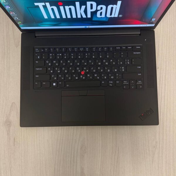 Ігровий ультрабук Lenovo ThinkPad P1 Gen 6 / 16" (2560x1600) IPS / Intel Core i9-13900H (14 (20) ядер по 2.6 - 5.4 GHz) / 32 GB DDR5 / 1000 GB SSD NVMe / nVidia GeForce RTX 4090, 16 GB GDDR6, 256-bit / WebCam - Зображення 7