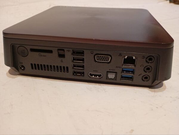 Неттоп Asus VivoPC VM60 USFF / Intel Core i5-3337U (2 (4) ядра по 1.8 - 2.7 GHz) / 8 GB DDR3 / 128 GB SSD / Intel HD Graphics 4000 / Wi-Fi - Зображення 3