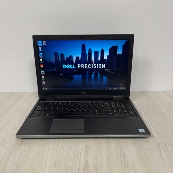 Мобільна робоча станція Б-клас Dell Precision 7540 / 15.6" (1920x1080) IPS / Intel Core i7-9850H (6 (12) ядер по 2.6 - 4.6 GHz) / 32 GB DDR4 / 512 GB SSD NVMe / nVidia Quadro RTX 3000, 6 GB GDDR6, 192-bit / WebCam - Зображення 2