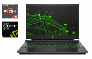Ігровий ноутбук HP Pavilion Gaming 15-ec2021nr / 15.6" (1920x1080) IPS / AMD Ryzen 5 5600H (6 (12) ядер по 3.3 - 4.2 GHz) / 16 GB DDR4 / 512 GB SSD NVMe / nVidia GeForce GTX 1650, 4 GB GDDR5, 128-bit / WebCam