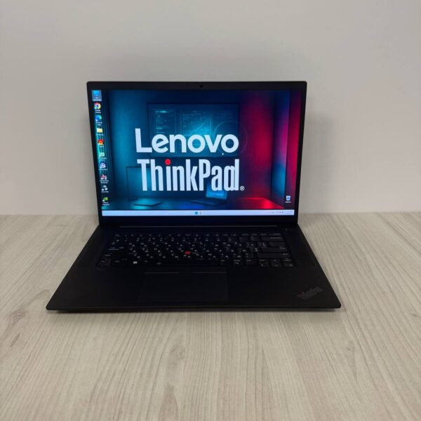Ігровий ультрабук Lenovo ThinkPad P1 Gen 6 / 16" (2560x1600) IPS / Intel Core i9-13900H (14 (20) ядер по 2.6 - 5.4 GHz) / 32 GB DDR5 / 1000 GB SSD NVMe / nVidia GeForce RTX 4090, 16 GB GDDR6, 256-bit / WebCam - Зображення 2