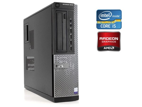 ПК Dell OptiPlex 9010 DT / Intel Core i5-3570 (4 ядра по 3.4 - 3.8 GHz) / 16 GB DDR3 / 500 GB HDD / AMD Radeon HD 7470, 1 GB GDDR3, 64-bit / DVD-RW