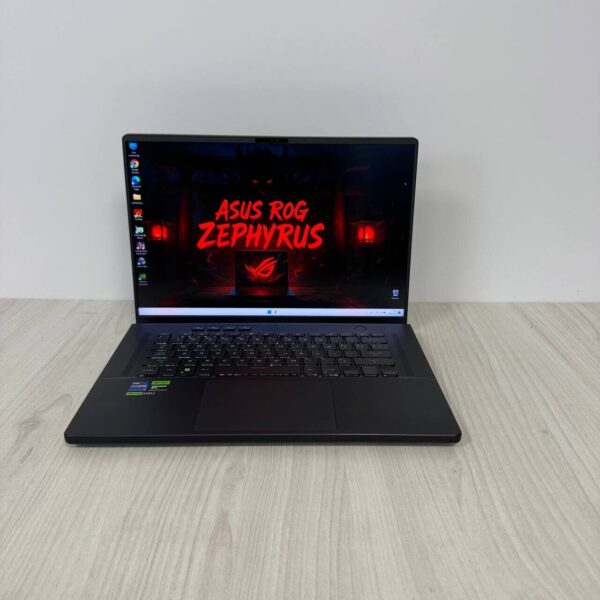Ігровий ноутбук Asus ROG Zephyrus M16 GU604VY / 16" (2560x1600) IPS / Intel Core i9-13900H (14 (20) ядер по 2.6 - 5.4 GHz) / 32 GB DDR5 / 2000 GB SSD NVMe / nVidia GeForce RTX 4090, 16 GB GDDR6, 256-bit / WebCam - Зображення 2