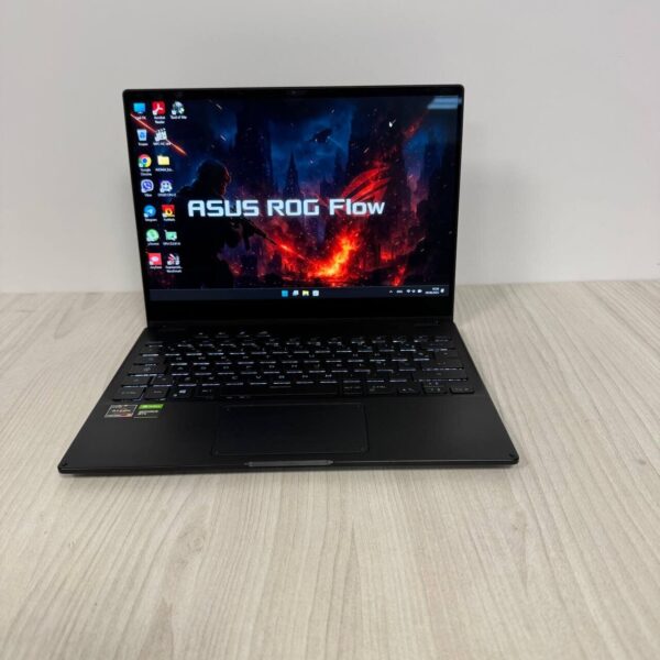 Ігровий ультрабук-трансформер Asus Rog Flow x13 GV301QH / 13.4" (1920x1080) IPS Touch / AMD Ryzen 9 5900HS (8 (16) ядер по 3.0 - 4.6 GHz) / 16 GB DDR4 / 1000 GB SSD NVMe / nVidia GeForce GTX 1650 Max-Q, 4 GB GDDR6, 128-bit / WebCam - Зображення 2