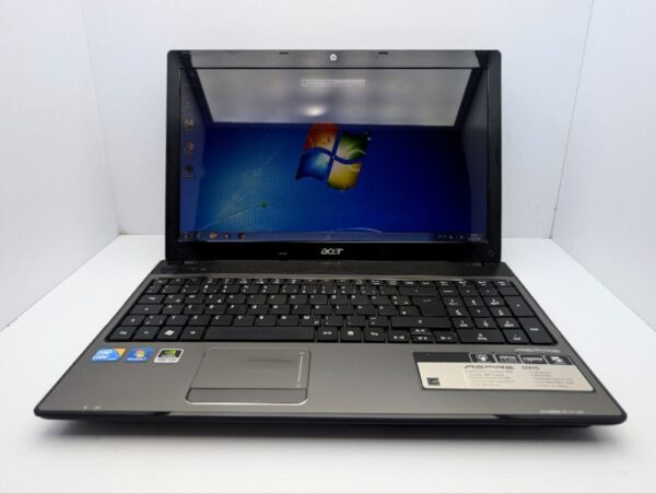 Ноутбук Acer Aspire 5741G / 15.6" (1366x768) TN / Intel Core i5-430M (2 (4) ядра по 2.26 - 2.53 GHz) / 6 GB DDR3 / 500 GB HDD / nVidia GeForce GT 320M, 1 GB GDDR3, 64-bit / WebCam / DVD-ROM - Зображення 2