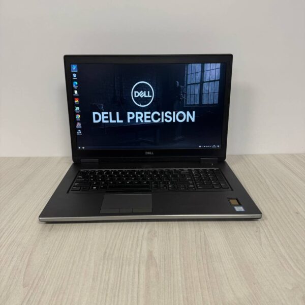 Мобільна робоча станція Dell Precision 7740 / 17.3" (1920x1080) IPS / Intel Core i5-9400H (4 (8) ядра по 2.5 - 4.3 GHz) / 32 GB DDR4 / 512 GB SSD NVMe / nVidia Quadro RTX 3000, 6 GB GDDR6, 192-bit - Зображення 2