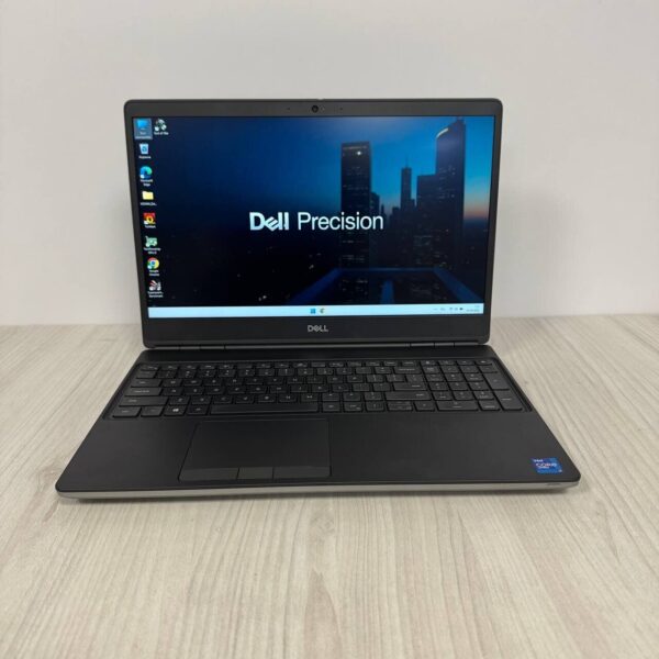 Мобільна робоча станція Б-клас Dell Precision 7560 / 15.6" (1920x1080) IPS / Intel Core i7-11850H (8 (16) ядер по 2.1 - 4.8 GHz) / 32 GB DDR4 / 1000 GB SSD NVMe / nVidia RTX A2000, 4 GB GDDR6, 128-bit / WebCam - Зображення 2