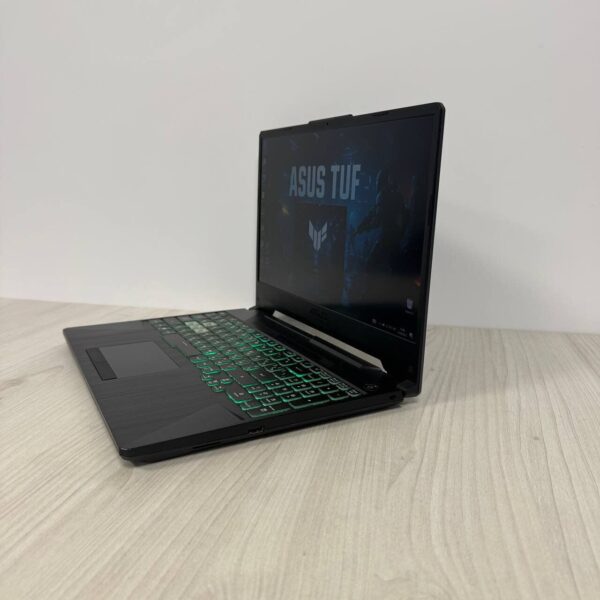 Ігровий ноутбук Б-клас Asus TUF Gaming F15 FX506LH / 15.6" (1920x1080) IPS / Intel Core i7-10750H (6 (12) ядер по 2.6 - 5.0 GHz) / 16 GB DDR4 / 512 GB SSD NVMe / nVidia GeForce GTX 1650, 4 GB GDDR6, 128-bit / WebCam - Зображення 5